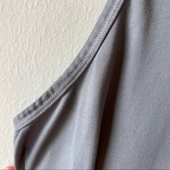 Athleta Gray Racerback Tank M - Picture 4 of 9